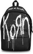 Rocksax - Korn - Still A Freak Logo - Daypack with Laptop Pocket (Black) 