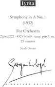 Symphony No. 1 - Study Score 