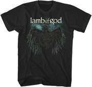 Lamb of God - Crow Logo T-Shirt - Large Black TS4411LAMA3 