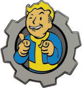 Fallout - Limited Edition Pin Badge - Charisma Boy 