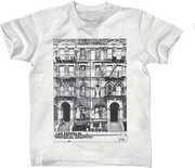 Led Zeppelin - Physical Graffiti - T-Shirt - Large (White) 