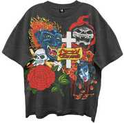 Ozzy Osbourne - Tattoo Art - Giant Vintage T-shirt - Medium - Black