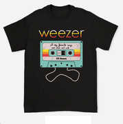 Weezer - Cassette - T-Shirt - Medium (Black)