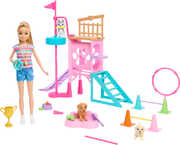 Mattel - Barbie and Stacie to the Rescue Puppy Playground Playset with Doll