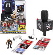 Mattel Collectble - WWE Knuckle Crunchers The Rock Final Boss Microphone Playset , The Rock