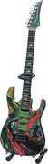 Steve Vai 7-String Universal Swirl 10 Inch Miniature Electric Guitar Replica 