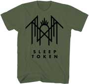 Sleep Token - Logo Symbol T-Shirt - Large Olive TS4421SLTA3 