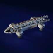 Space 1999 5.5IN Classic Eagle Transporter Die-Cast Ship 
