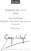 Symphony No. 3 - Study Score 