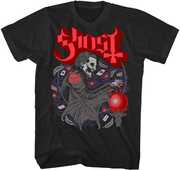 Ghost - Copia Magic Cards T-Shirt - Large Black TS4407GOSA3 