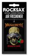 Rocksax - Megadeth - Master of Death - Air Freshener (Vanilla)