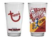 Toon Tumblers 1970 Topps Baseball Trading Card Pack Art Pint Glass 