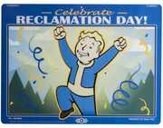 Fallout - Metal Sign - Reclamation Day