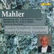 Mahler Symphonies Nos. 1 & 4 , Harold Farberman