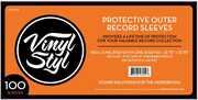 Vinyl Styl® VS-P-015 12 Inch Vinyl Record Outer Sleeve Polyethylene - 100 Count (Clear) 