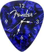 Pluginz - Fender - Guitar Pick Wall Clock (Blue) 