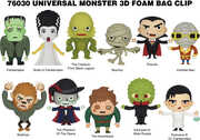 Universal Monsters - 3D Foam Bag Clip in Blind Bag 