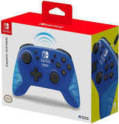 Switch Accessory:  Wireless Controller - HORI-Pad - Blue:  Officially Licensed by Nintendo 