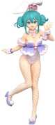 Furyu - Hatsune Miku - BiCute Bunnies - White Rabbit Purple Color Figure