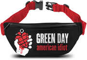 Rocksax - Green Day - American Idiot - Bum Bag / Fanny Pack (Black/ Red)