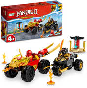 LEGO® NINJAGO® Kai and Ras's Car and Bike Battle 71789 