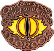 WETA Workshop - The Lord of the Rings Trilogy - One Does Not Simply Walk Into Mordor Enamel Pin 