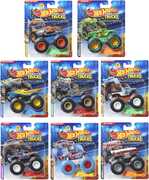 Hot Wheels Monster Trucks 1:64 8-Piece F Assortment