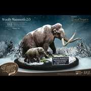 Wonders of the Wild Series - Wolly Mammoth Winter Statue