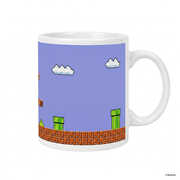Super Mario - Retro Title - 11 oz Mug