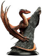 WETA Workshop Small Polystone - The Hobbit Trilogy - Smaug the Magnificent Miniature Statue 