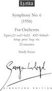 Symphony No. 6 - Study Score 