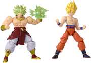 Bandai - Dragon Ball Z- Dragon Stars: Battle Pack - Super Saiyan Broly vs Super Saiyan Goku (Battle Damage ver.) 