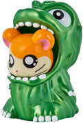 Bandai - Godzilla x Hamtaro - Movie Monster Series - GODZIHAM-KUN Metallic Green Figure 