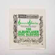 Bags Unlimited SPPLP1234R - 12 IN LP Jacket Sleeve - Resealable - 100 Count 