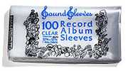 Bags Unlimited SLP4 - 12 IN Double LP Jacket Sleeves - No Flap - 100 Count Clear