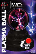 Lava® Lamp 3" Plasma Ball - Operates on 4 AAA Batteries (included) Black