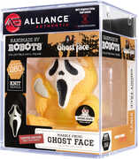 Ghost Face Pumpkin Orange Marble Swirl HMBR Fans Exclusive Limited Edition Vinyl Figure - Alliance Authentic Encapsulated