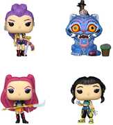 Funko POP! Anime: Kpop Demon Hunter 4-Pack (KPDH)
