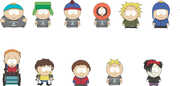 South Park - 3D Foam Bag Clip Series 3 - 24pc Blind Bag PDQ
