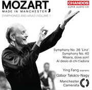 Mozart: Symphonies and Arias, Vol. 1 , Ying Fang