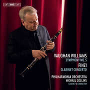 Vaughan Williams: Symphony No. 5 - Finzi: Clarinet Concerto , Collins Philharmonia Orchestra