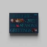 2022 Season's Greetings (Midnight Version) (incl. 26pg Desk Calendar, Planner & PVC Cover, Concept Photobook, Mini Calendar & Stand, Greeting Card, Making of DVD, Secret Message Card, Sticker Set, Selfie Photocard + Poster Calendar) [Import] 