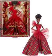 Mattel Collectible - Barbie Holiday Doll 2024, Black