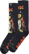 Perri's - AC/ DC - Highway Dye Sublimation - Crew Socks 