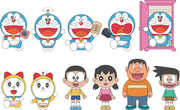 Doraemon - 3D Foam Bag Clip - 24pc Blind Bag PDQ