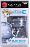 Funko POP! Marvel: Fantastic Four: First Steps - Silver Surfer - Alliance Authentic Encapsulated