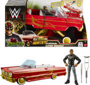 WWE Lucha Low Rider Car with 6" Main Event Action Figure , Rey Mysterio