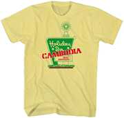 Dead Kennedys - Holiday in Cambodia T-Shirt -  Large Yellow TS0008DKA3 