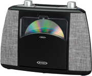 Jensen CD-565-BK Portable Bluetooth CD Music System FM- CD Player - Speaker (Black) 