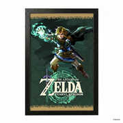 The Legend of Zelda: Tears of the Kingdom - Link Ultra Hand - 11x17 Framed Gel Coat